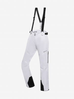 Kalhoty Alpine Pro bílé