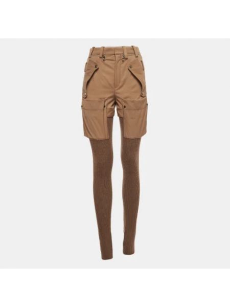 Pantalones cortos de malla Chloé Pre-owned marrón