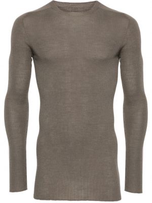 Вълнен пуловер Rick Owens сиво