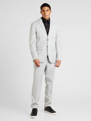 Oblek Selected Homme sivá