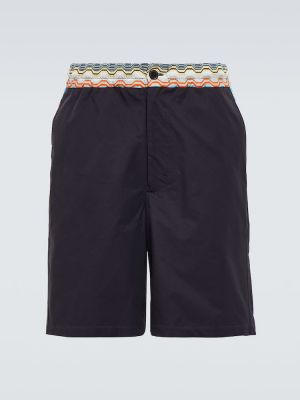 Pantalones cortos de algodón Missoni negro