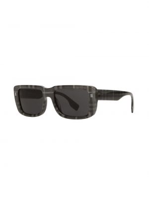 Kostkované sluneční brýle Burberry šedé