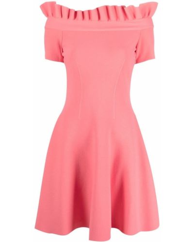 Φόρεμα Alexander Mcqueen ροζ