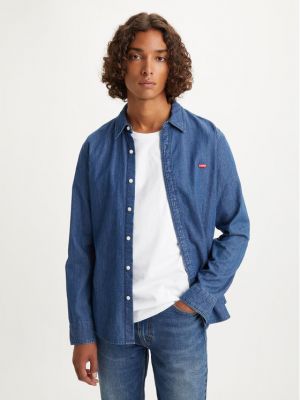 Koszula jeansowa slim fit Levi's niebieska