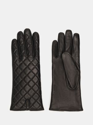 Кожаные перчатки Orsa черные