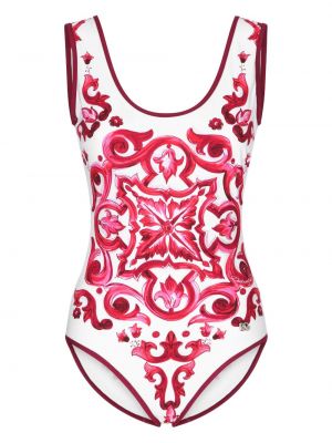Kupaći kostim s printom Dolce & Gabbana