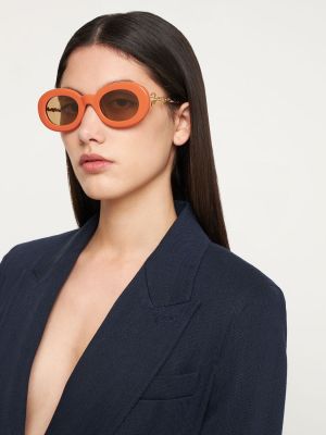 Γυαλιά ηλίου Jacquemus πορτοκαλί