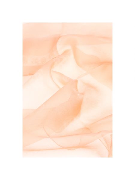 Pañuelo de seda Alexander Mcqueen rosa