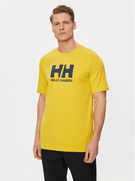 Marškinėliai Helly Hansen geltona