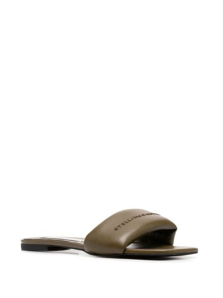 Sandale ohne absatz Stella Mccartney grün