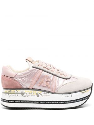 Platform talpú sneakers Premiata rózsaszín