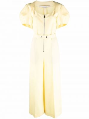 Jumpsuit med brede ben Stella Mccartney gul