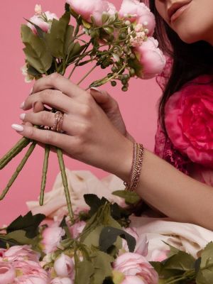 Bracelet en or rose Shay rose