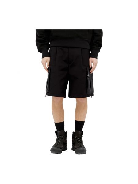 Cargo shorts aus baumwoll Moncler schwarz