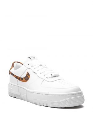 Sneaker mit leopardenmuster Nike Air Force 1 weiß