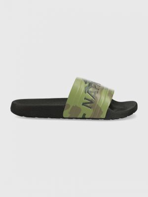 Pantofle Napapijri zelené