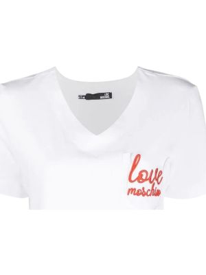 Majica kratki rukavi Love Moschino bijela