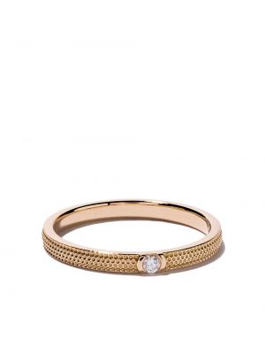 Prstan iz rožnatega zlata De Beers Jewellers