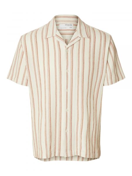 Skjorte Selected Homme beige