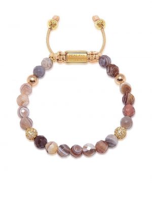 Bracelet avec perles Nialaya Jewelry doré