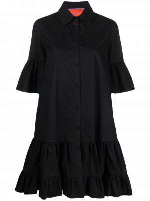 Mini robe avec manches courtes La Doublej noir