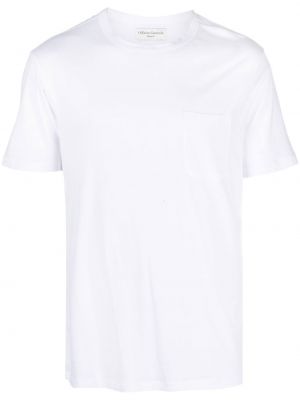 T-shirt mit taschen Officine Générale weiß