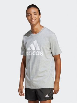 T-shirt en jersey Adidas gris