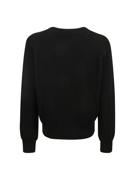 Sweter Burberry czarny