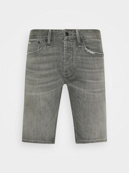 Szorty jeansowe Denham szare