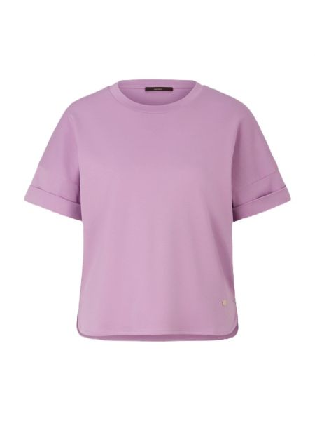 Koszulka bawełniana z krótkim rękawem Windsor różowa
