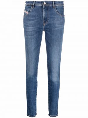 Skinny jeans Diesel blå