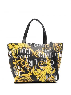 Shopper handtasche mit print Versace Jeans Couture