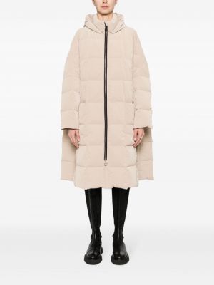 Kabát s kapucí Ienki Ienki bílý