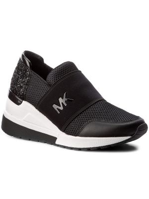 Sneakers slip-on Michael Michael Kors μαύρο