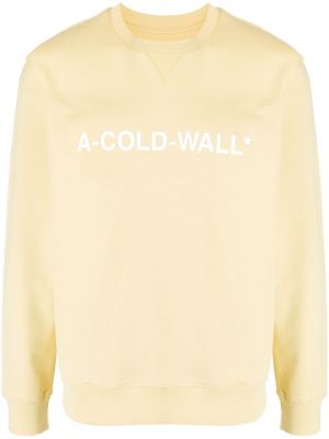 Bluza z nadrukiem A-cold-wall* beżowa