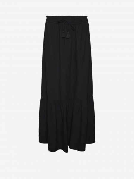 Maksi suknja Vero Moda crna