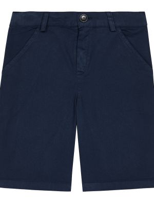 Bomull bermudashorts for gutter La Coqueta blå