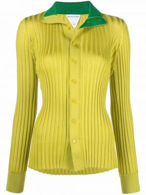 Cardigan en tricot Bottega Veneta vert