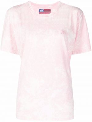 Brodert t-skjorte Washington Dee Cee rosa