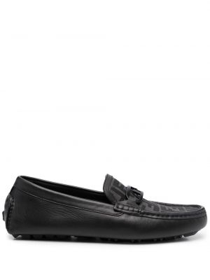 Loafers Fendi svart