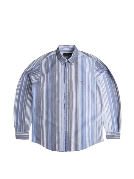 Рубашка в полоску Polo Ralph Lauren синяя