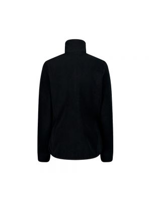 Cárdigan con cremallera de tejido fleece de tela jersey Cmp negro