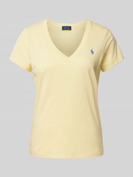 Koszulka Polo Ralph Lauren żółta