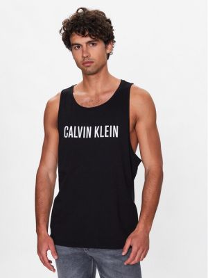 Marškinėliai Calvin Klein Swimwear juoda