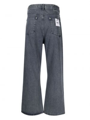 High waist straight jeans Izzue blau