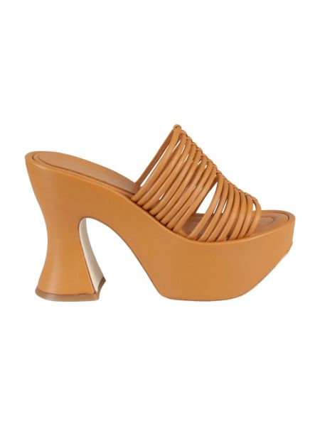 Sandale mit hohem absatz Paloma Barcelo orange