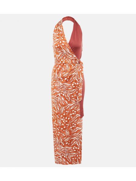 Jersey dress Diane Von Furstenberg rød