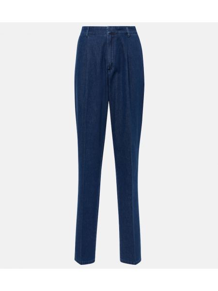 High waist straight jeans ausgestellt Tove blau