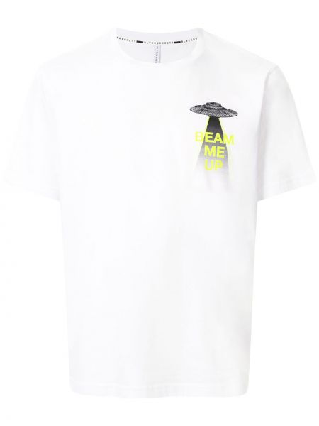 Camiseta con estampado Blackbarrett blanco