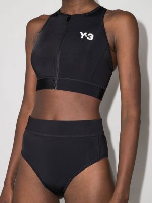 Bikini ar apdruku Y-3 melns